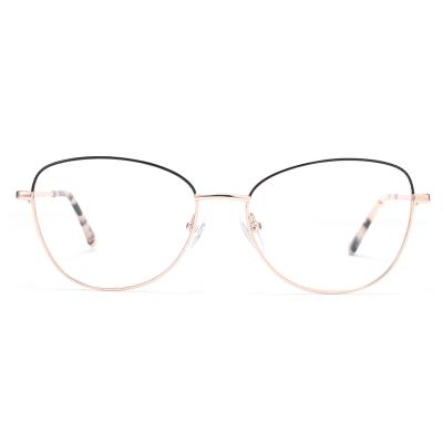 China For Reading Glasses 2021 New Low MOQ Retro Instock Metal Optical Sight Eyewear Monocle Reading Glasses With High Quality for sale