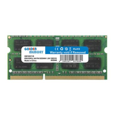 China Work With All Motherboard Wholesale Memoria RAM DDR3 8GB 1600mhz Memory Sodimm DDR3 8GB RAM For Laptop for sale