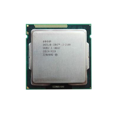 China Desktop 100% Tested Workable Second Core i3 Processor Used i3 2100 CPU for sale