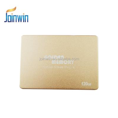 China SSD manufacturers 120gb gold 2.5 sataiii ssd hdd drive for sale