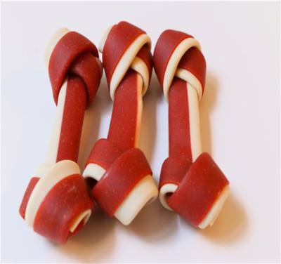 China Viable Treat Dog Oral Pet Care Chews High Quality Dogs Biggest Healthy Knotted Bone Treats Dog Snacks for sale