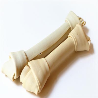 China Different Size Viable No Rawhide Knotted Bones Natural Dog Chew Bones for sale