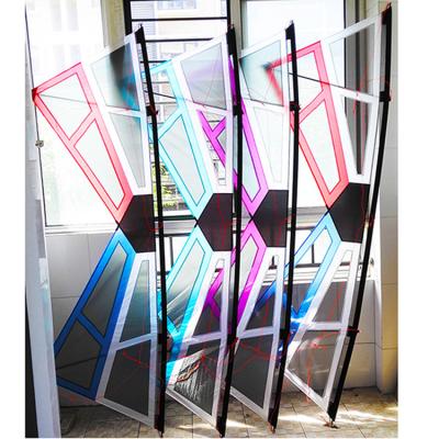 China WATERFALL KITES FACTORY SALE FOUR Icarex 2.4M Nylon QUAD LINE LINE KITES for sale