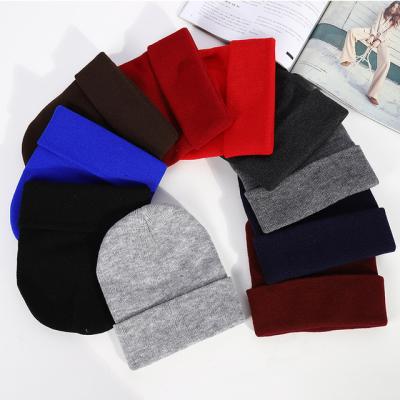 China 100% eco-friendly custom made COMMON RPET knit beanie new style winter hat for sale