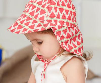 China Lovely Printed Comfort Breathable Fashion Sun Hat Baby Bucket Hats For Kids Toddlers for sale