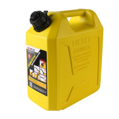 China SEAFLO 10L Petrol Gas Plastic Jerry Can Fuel Tank for sale