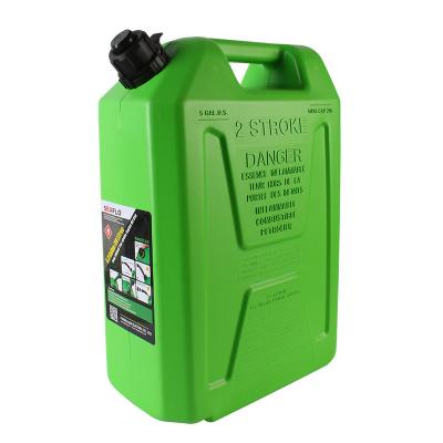 China SEAFLO 20L Gasoline HDPE Jerry Can Gasoline Container Tank OEM/ODM Black Colors for sale