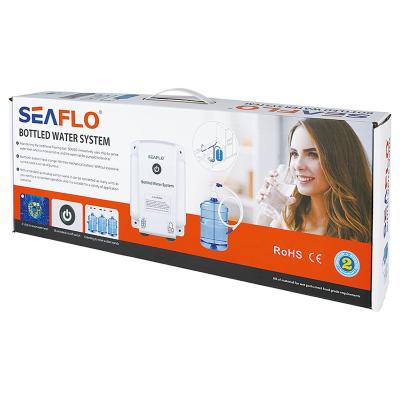 China Drinking Water Treatment SEAFLO 115V/230V AC Water Dispenser Portable 5 Gallon Electric Water Dispenser White Bottled Water Feed Pump for sale