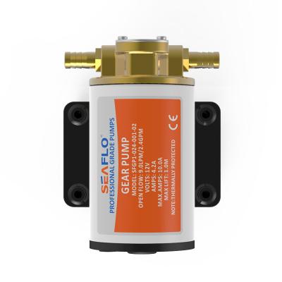 China SEAFLO Automotive Industry Wholesale Price 12LPM 6.0A Oil Pump 24v Fuel Transfer Pump Electric Gear Pump Small for sale