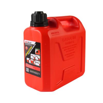 China SEAFLO 5L Gasoline Jerry Can Auto Cut Plastic Fuel Oil Tank for sale