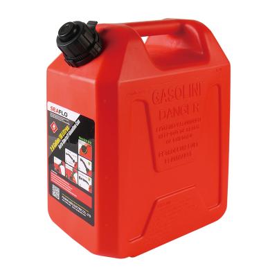 China SEAFLO 20L Gasoline Auto Cut Plastic Fuel Tank For Gasoline Diesel Canister for sale