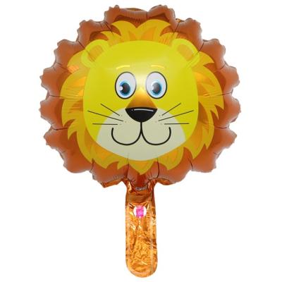 China Gift Toy New large monkey tiger spotted red deer ox head helium foil balloon birthday party animal balloon for sale