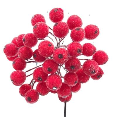 China Any combination High Quality Artificial Flower Christmas Berry Sprays Mini Artificial Berries Bundle for sale