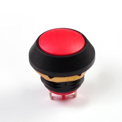 China 12mm Plastic Momentary Waterproof IP67 Push Button Switch for sale