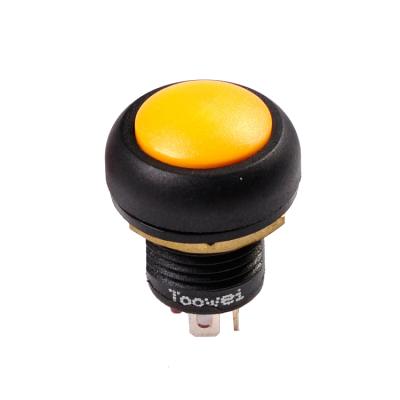 China Dupont Toowei Switch Manufacturing 12mm Nylon Plastic Switch IP67 Push Button Price for sale