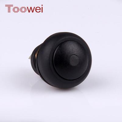 China Factory Supply 12mm IP67 Plastic LED Water Resistant Button Switch for sale