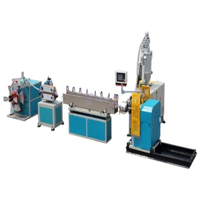 China Steel Wire Hose PIPE PVC Steel Wire Pipe Extrusion Line Extruder Line for sale