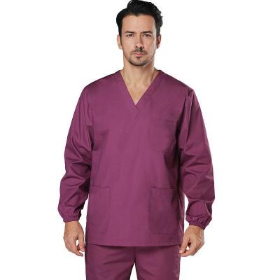 China Hospital Factory Directly Customized Long Sleeve Clothing Nurse Clothing Doctors Operating Room Men And Women Work Clothes for sale