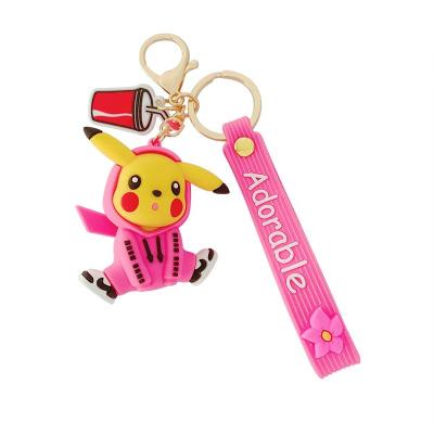 China Durable 2020 fast shipping promotional plastic 3d custom pvc keychain for sale