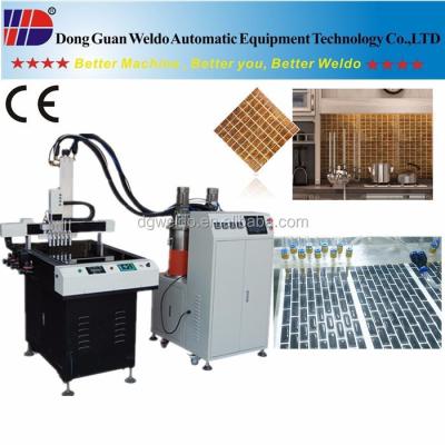 China 3 Axis Automatic Epoxy dispenser machine for epoxy bathroom wall tile stickers WD-600AB for sale