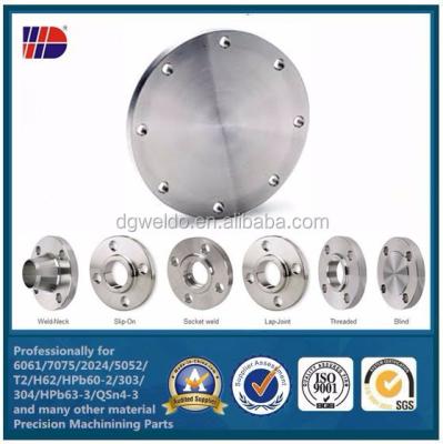 China Stainless Steel Pad Flange Standard , Blind Show Flanges for sale