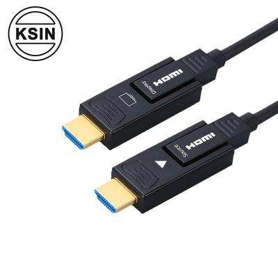 China HDTV KSIN High Speed ​​HDMI Cable AOC 4K 60HZ HDMI Active Fiber Optic Fiber Optic Cable for sale