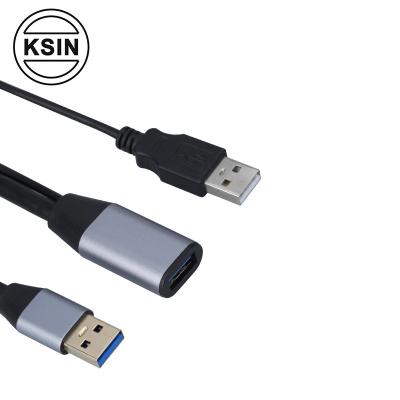 China Multimedia KSIN USB 3.0 A Male To A Female Cable For USB Drive Card Reader Hard Drive Keyboard Mouse Playstation Xbox Flash Printer Camera for sale