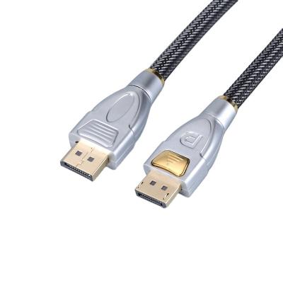 China Monitor Displayport Cable 8k Display Port To DP 1.2 Laptop 1.4 Male Monitor for sale