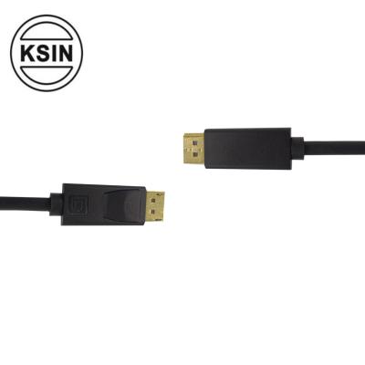 China COMPUTER Ksin Factory OEM High Speed ​​DP to DP Cable Gold Plated DisplayPort to 8k DisplayPort Cable for sale