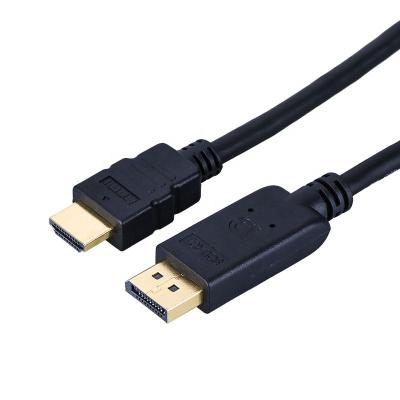 China High Speed ​​COMPUTER 4K DP to HDMI Cable Display Port to HDMI Adapter Converter for Multimedia for sale