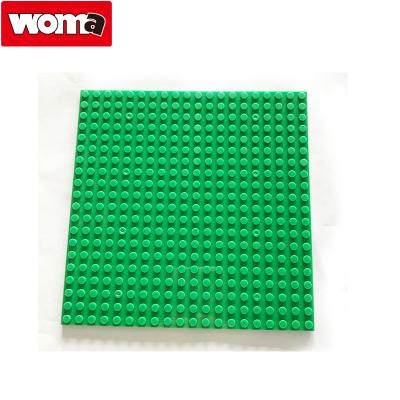 China Building Toy WOMA TOYS Small Bricks Base Plate 20x20 Dots Classic Brick Base Plates DIY Building Block Educational Toys For Children for sale