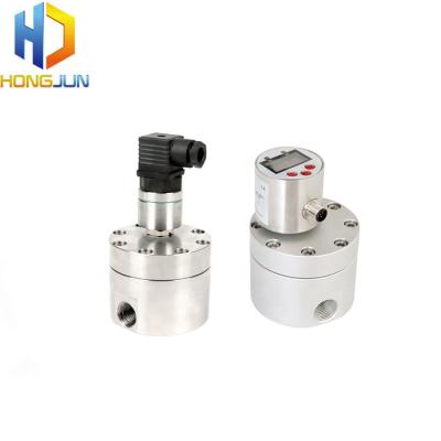 China Shell: aluminum low cost hydraulic oil and brake fluid micro flow meter for sale