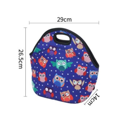 China Canalolo Neoprene Lunch Tote Bag Outdoor Picnic Insulated Single Eco-Friendly Printing Cooler Bag for sale