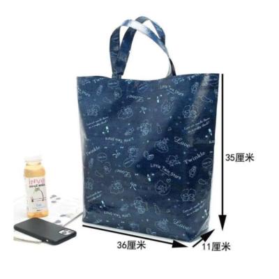 China Luxury non-woven fabric Canalolo two color fashion printing large shopping bag the handbag gift bag for sale