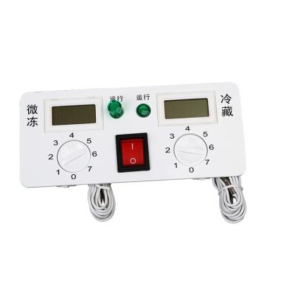 China Commercial Mechanical Thermostat Freezer Temperature Freezer Spare Parts Refrigerator Chest Refrigerator Plastic Control Panel for sale