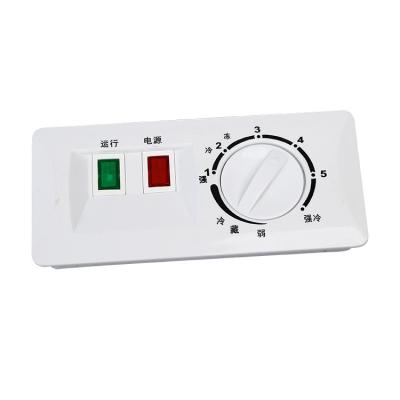 China Chest Freezer Commercial Refrigerator Spare Parts Electronic Refrigerator Thermostat Temperature Control Panel with Button and Switch for sale