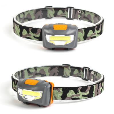 China Hiking Camping Fishing Running Super Bright Waterproof Head Flashlight COB LED Headlamp For Outdoor Camping Fishing for sale