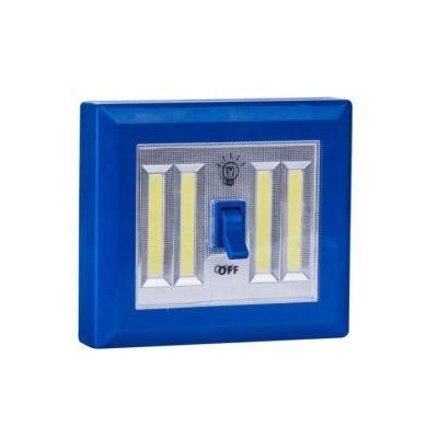 China Modern COB 4 AA Cabinet Light Battery Operated Super Bright ABS Plastic Jumbo Switch Light 3W LED for sale