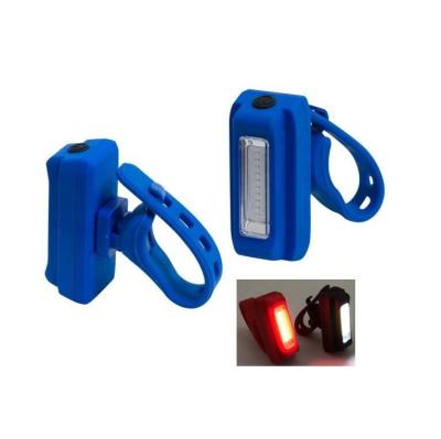 China Super Bright Bicycle Front and Rear Tail Bike Light Waterproof Safety Warning Dry Battery LED Bike Light for sale