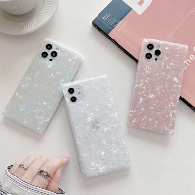 China Shock Proof And Drop Proof Shockproof Cell Phone Cases With Edge Shell Pattern For Square Right iPhone 13 12 11 Pro Max for sale