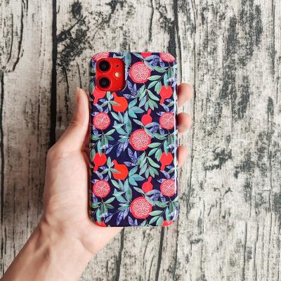 China Beautiful Flower Shockproof Girl Phone Cover Cherry Fruit Patterns Mobile Phone Case Accessories For Iphone 11 12 13 pro X max 8 7 6 for sale