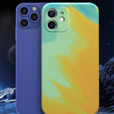 China Bestselling Style Shockproof TPU Oil Painting Scrub Protective Phone Cover Case For iPhone 11 12 13 Pro Max for sale