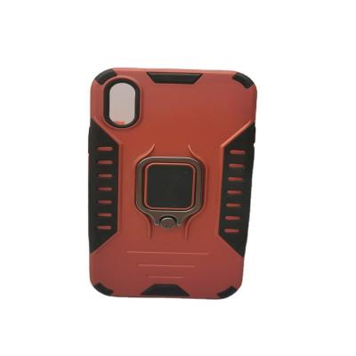 China New Shockproof Metal Ring Mobile Phone Case For iPhone Anti-drop Case Phone Cover Mobile Phone Protective Shell for sale