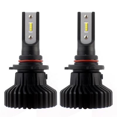 China Super Slim X5S Led Headlight / Fog Led Headlamp 9005 All In One System 25W 6000LM Auto Light Vehicle Headlamp for sale