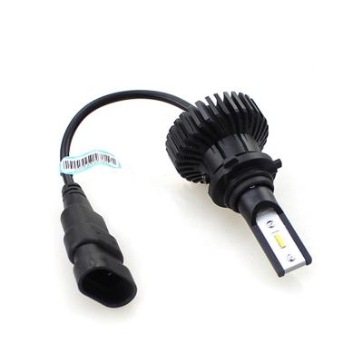 China Good quality car led headlight/fog good prices ZES X5S lighting 9006 9012 led bulb 6000LM auto headlight for sale