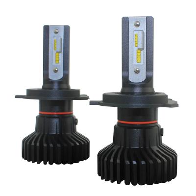 China Hot Selling Car Led Headlight/Fog Light H4 H13 9007 X5S 9004 Auto Bulb 6000LM 2 Year Warranty Led Headlight Kit for sale