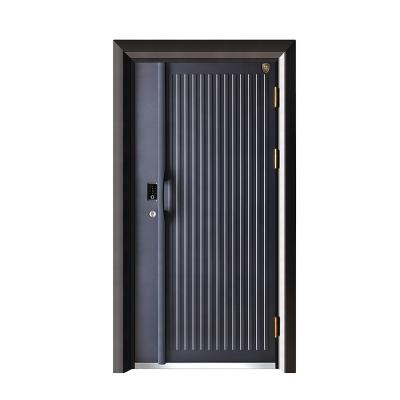 China Modern Design Luxury High Quality Steel Security Doors Baodu Exterior Entry Door for sale