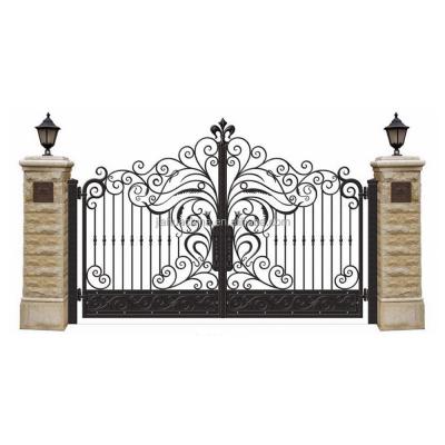 China EUROPEAN Best Selling Modern Automatic Driveway Cast Iron Gate for sale