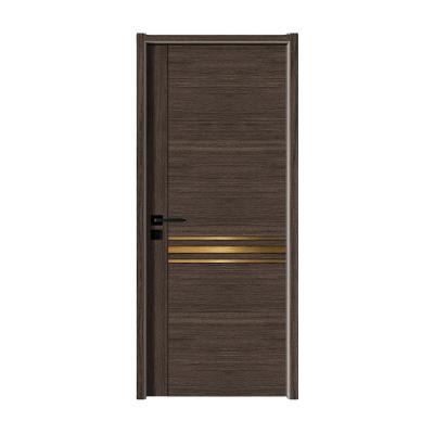 China Modern Modern Wooden Composite Door Melamine Wood Bedroom Door Designs Interior for sale