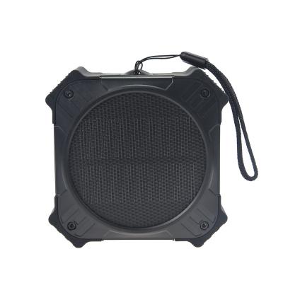 China LED flashing light mini subwoofer music solar speaker bluetooh made in china for sale